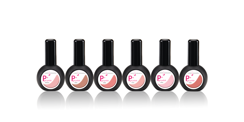 Light Elegance's PINKplus soak-off P+ Gel Polish collection