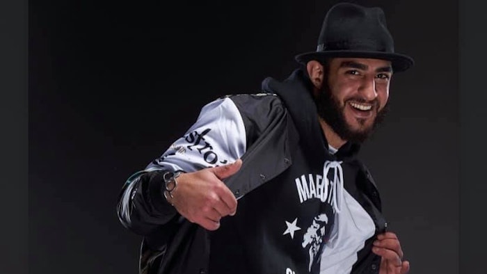 Booksy’s Get Discovered Backstage contest is award-winning barber, Hamza Zaid.