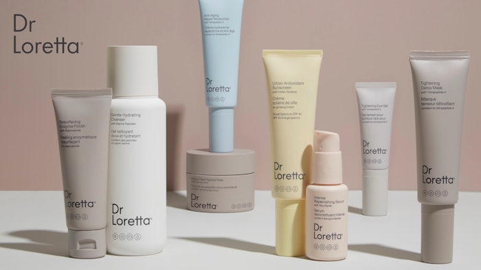 Dr. Loretta has rebranded with new products and product packaging.