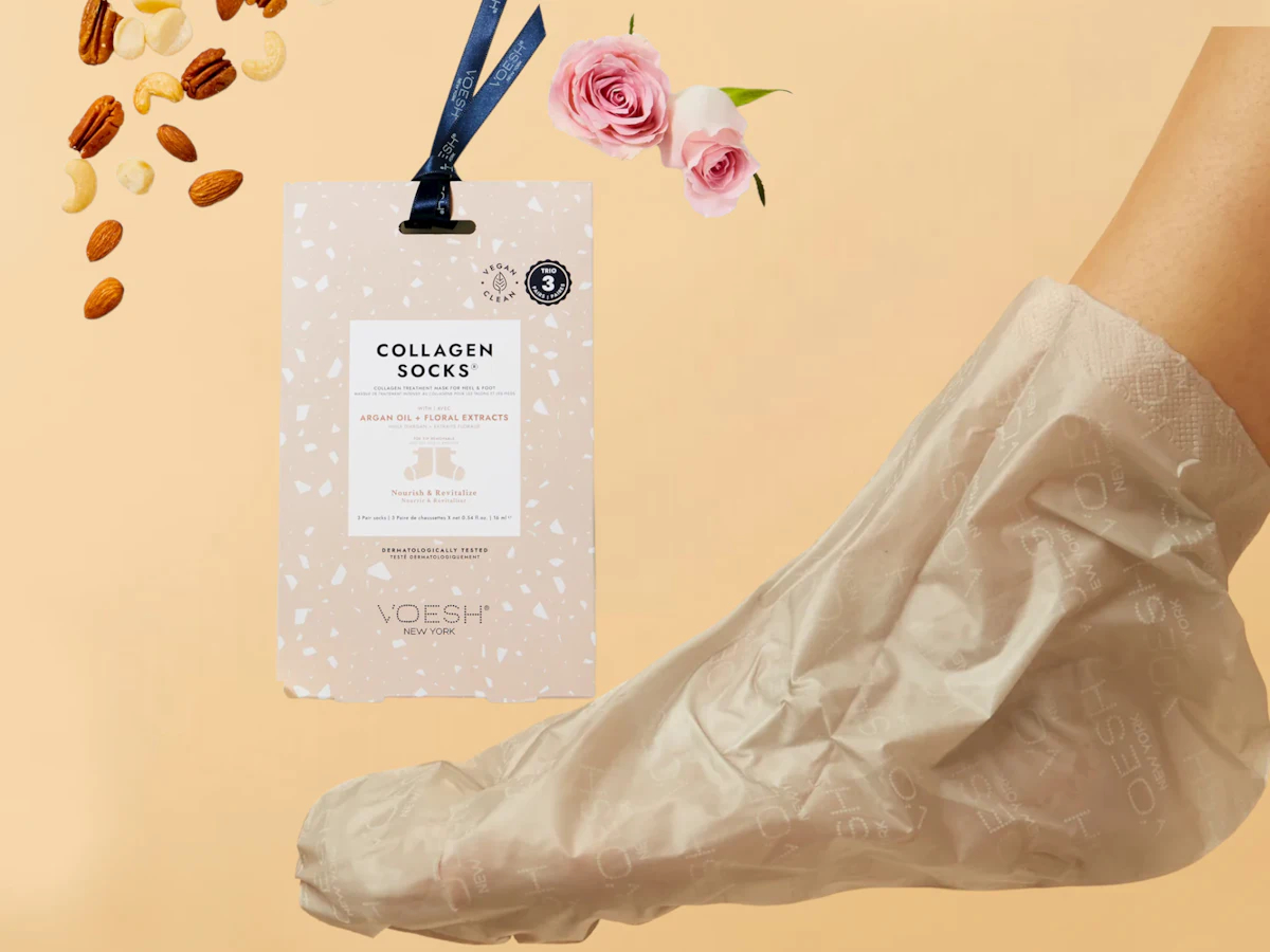 Voesh New York Launches Skin-Nourishing Collagen Socks Trio
