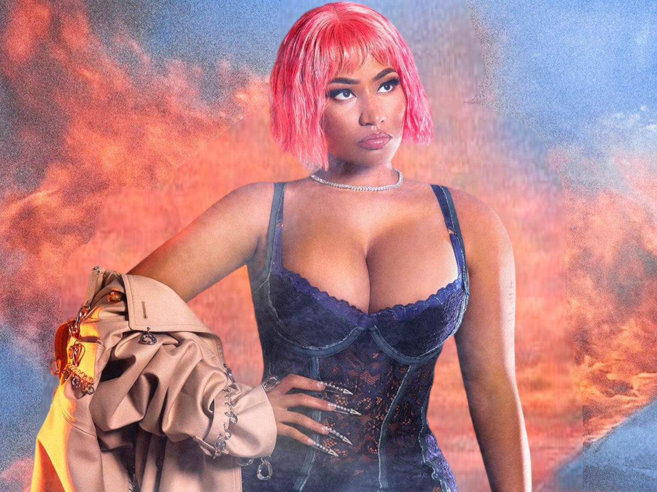 Nicki Minaj's Interview magazine cover