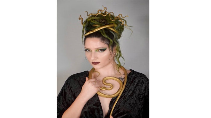 medusa hair snakes