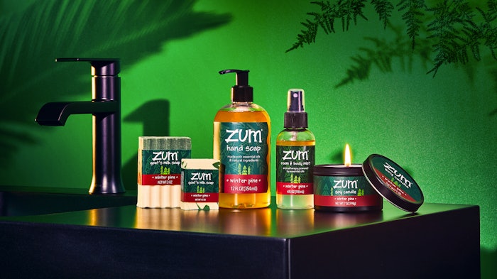 Winter Pine offers scent notes of evergreen pine and other essential oils.