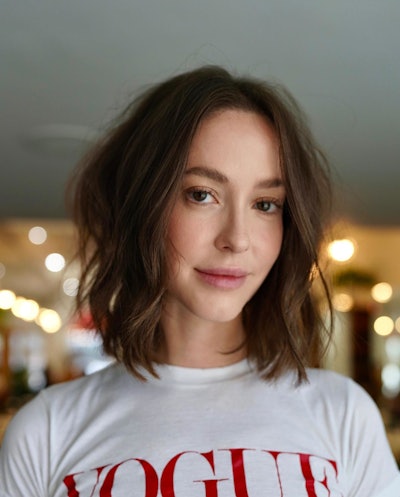 The air cut can be styled in multiple fashions, including in a bob.