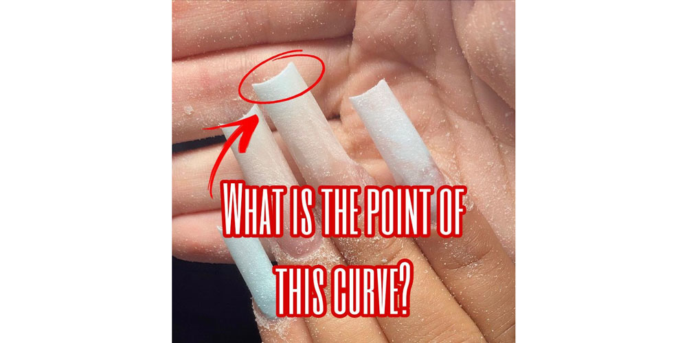 Nail artist Nailed by Ru shares her insight on the C-curve