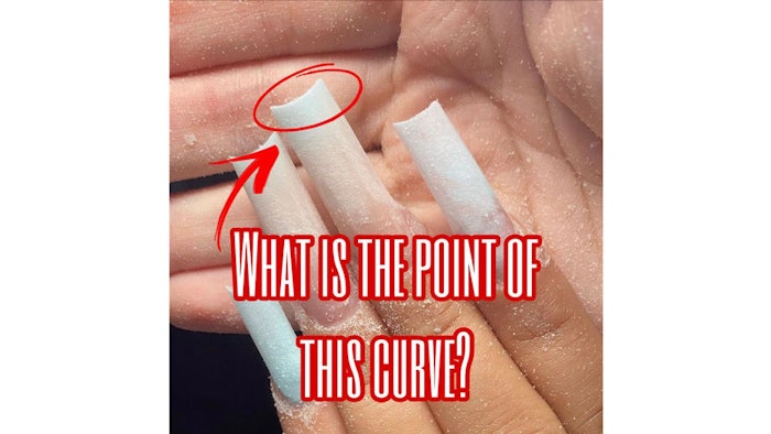 Nail artist Nailed by Ru shares her insight on the C-curve