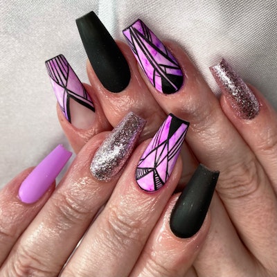 Nail art by Amy Hwang