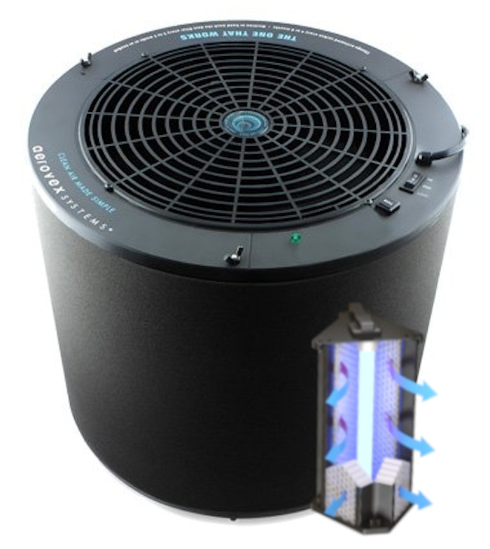 Aerovex Systems The One That Works Air Purifier now incorporates PCO technology.