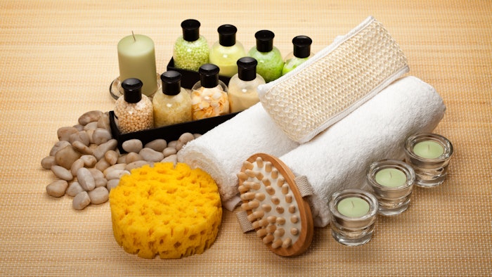 spa products on display