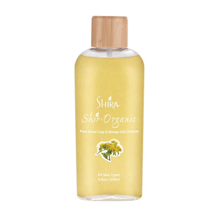 Shira Esthetics' Organic Pure Stone Crop & Mango Gel Cleanser