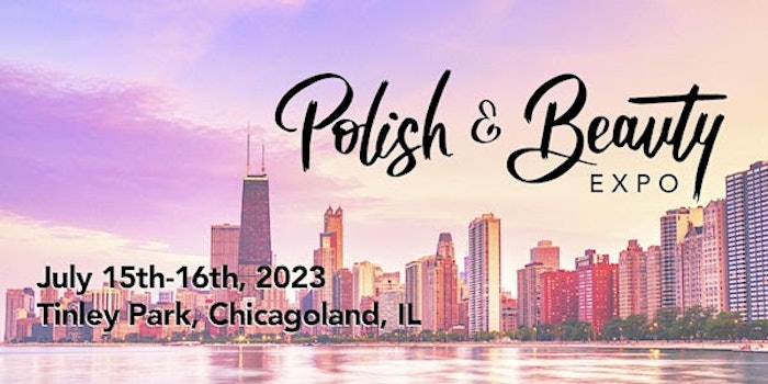The Polish and Beauty Expo will occur July 15 and 16, 2023 at the Tinley Park Convention Center