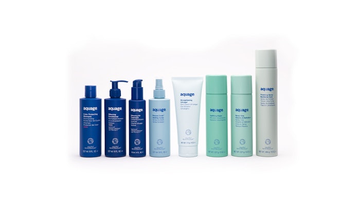 Aquage's new sustainable packaging.