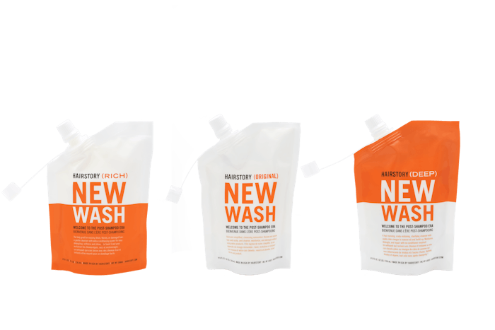 Learn about Hairstory's range of sustainable products, including their New Wash.