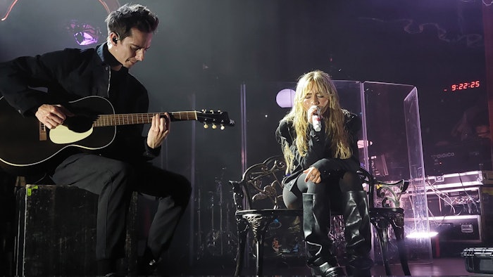 Sabrina Carpenter's hairstylist Scott King has exclusively partnered with Hairstory to create the looks for the Emails I Can't Send Tour.