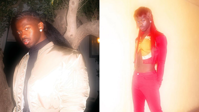 Styled by Coree Moreno, Lil Nas X used As I Am hair products to wow the crowd at Coachella.