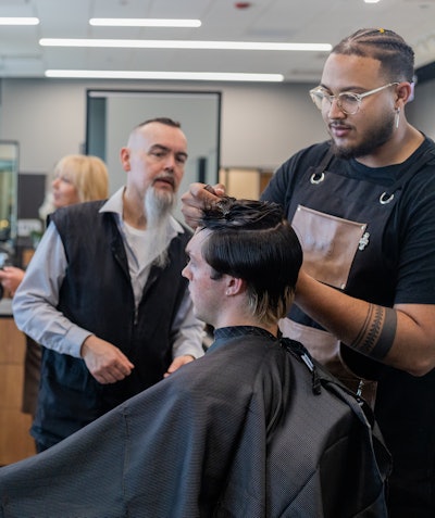 The Wahl Barber Academy is a purpose-built learning environment that leverages technology to provide students with a 360-degree learning experience.