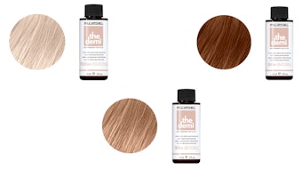 Three new gold violet shades from Paul Mitchell create oh-so-chic soft, nude hues.