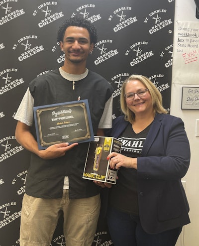 Beyond providing scholarships for barber school, the Wahl Fade It Forward program offers personalized tutoring to help students pass their state licensing exams. It also connects them with social services if needed.