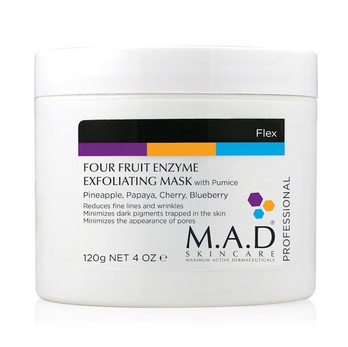 M.A.D Skincare's Four Fruit Enzyme Exfoliating Mask