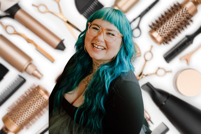 Get to know Meg Gilbert (@mermeghair). She is a 27-year-old stylist at Olive and Ivy Salon in Cincinnati, Ohio.