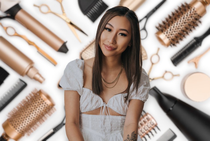 Get to know Queeny Ha (@hair.qny). She is a 24-year-old independent stylist.