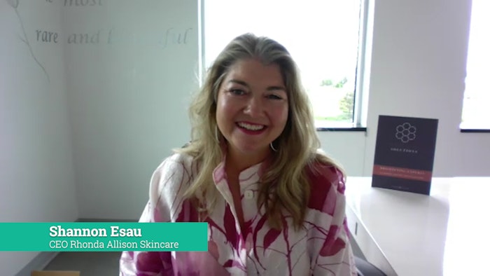 Shannon Esau, CEO Rhonda Allison Skincare