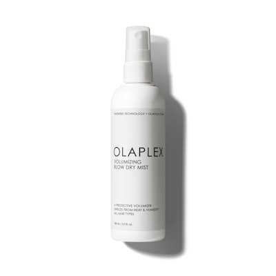 OLAPLEX's Volumizing Blow Dry Mist creates lasting body and bounce and protects hair for soft, shiny and visibly healthy blowouts.
