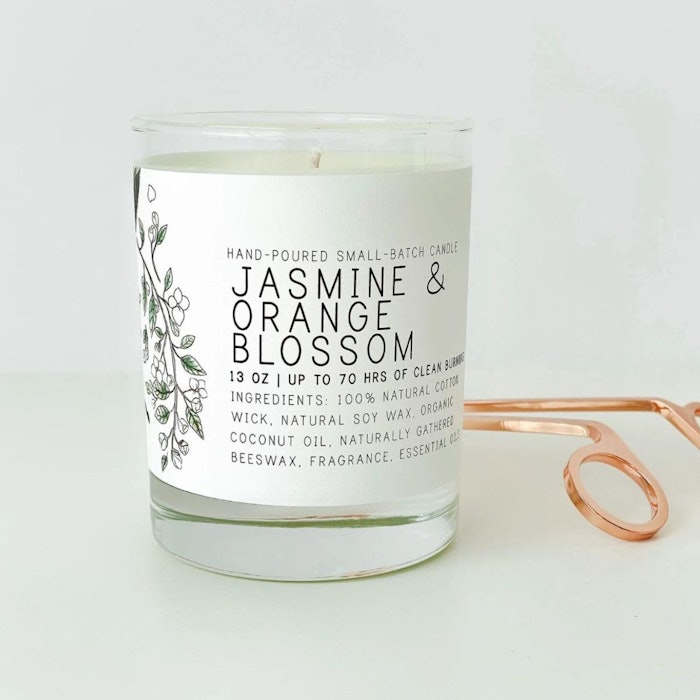 Just Bee Jasmine & Orange Blossom Candle