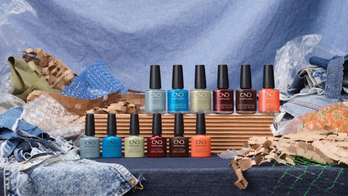 Inspired by frayed edges, speckled textures, and rugged lines to encompass an eco-conscious look, embrace true beauty in imperfection with CND’s newest collection: Upcycle Chic.