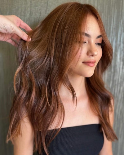 PRAVANA Artistic Mentors George Blanco and Ashley Krupa Berg have hopped on the Cowgirl Copper trend!