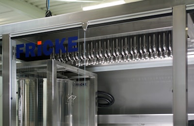 FRICKE valve technology for high dosing accuracy and flow rate with reliable protection against cross contamination.