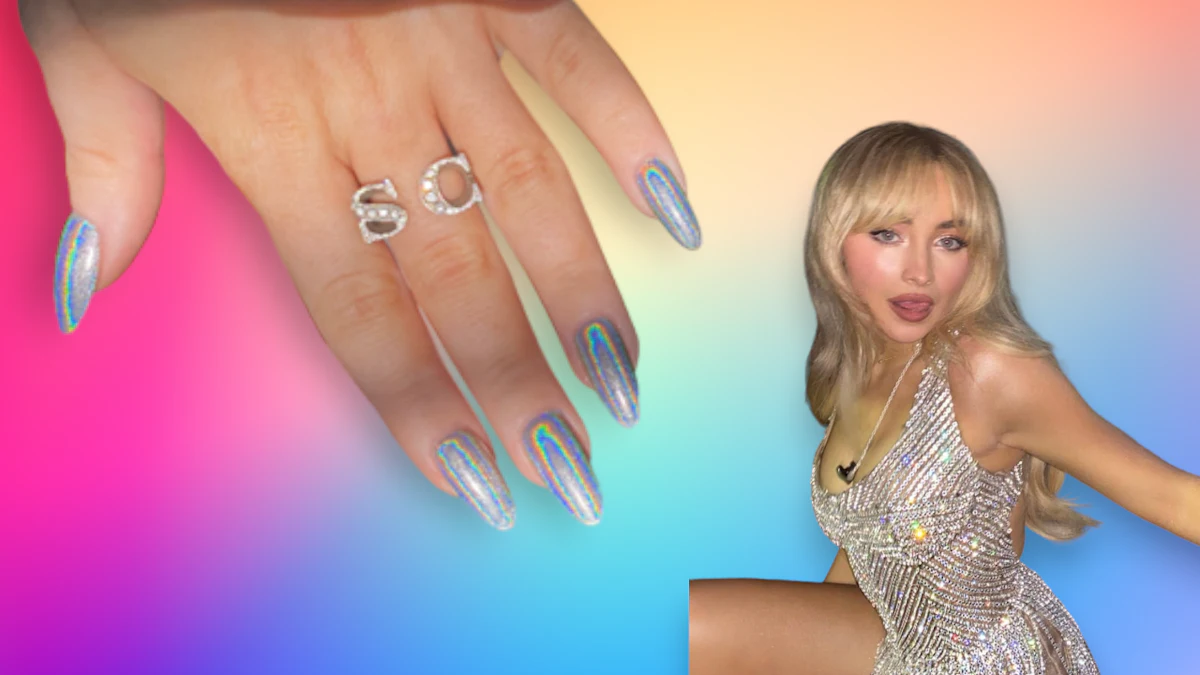 How-To: Sabrina Carpenter's Holographic Manicure at the VMAs | Beauty ...