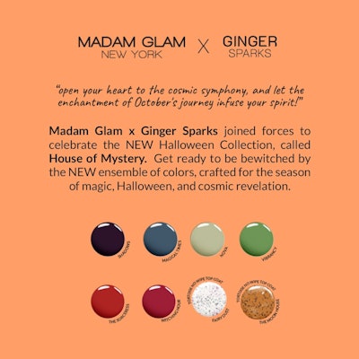 New New New Meet #house Of Mystery #halloween Collection ! Get Ready To Be Bewitched By A Captivating Ensemble Of Colors, Specially Crafted For The Season Of Magic Together With @gingersparks #madamglam #newc
