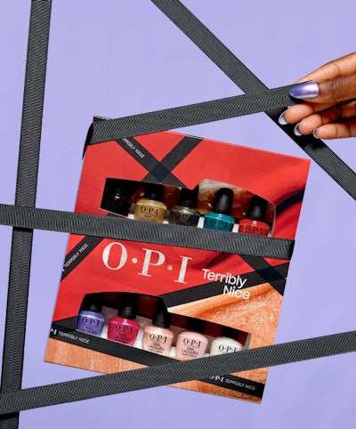 With a palette featuring a colorful mix of nontraditional and traditional holiday shades, Terribly Nice captures the feel-good energy of the season and allows wearers to unapologetically be themselves.