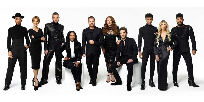 The Ulta Beauty Pro Team features industry-leading education and artistry from (left to right): Vernon Fran&ccedil;ois, Sonya Dove, Sean Godard, Michelle O&rsquo;Connor, Nick Stenson, Anna Manukyan, Mat Wulff, Deney Adam, Danielle Keasling and David Lopez.