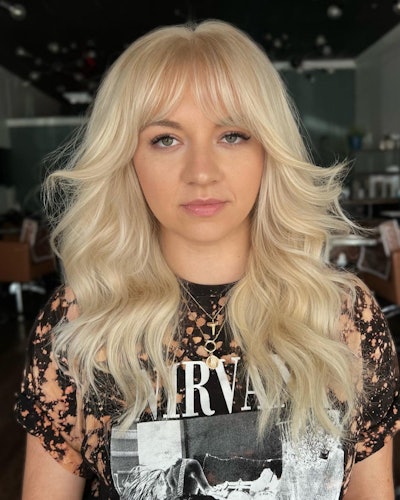 Amanda Short (@saltymanes) is a Myrtle Beach, SC-based hairstylist that specializes in blonding and hair extensions. She created a gorgeous butterfly cut for one of her clients and shares a tutorial for bringing the look to life.