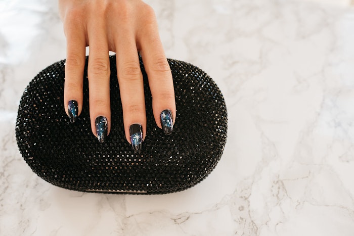 Rianna Basurto, marketing specialist at Bellacures, shares three tutorials for New Year's to make your client's nails sparkle and shine.