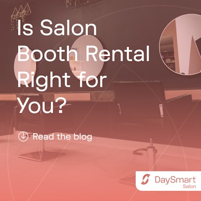 Have you wondered if a booth rental is right for you and your clients or even asked if opening a booth rental salon is the next step in your career? DaySmart has you covered with all the info you need in their Salon Booth Rental Guide.