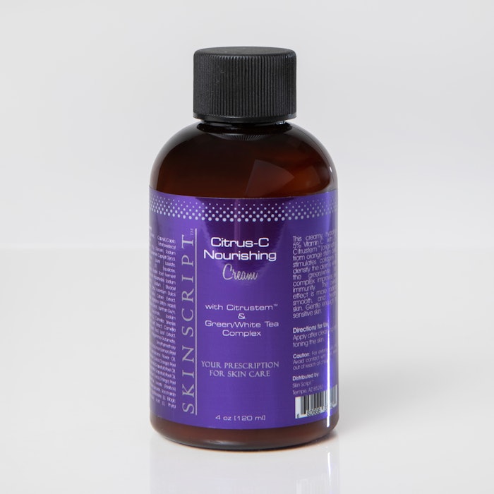 Skin Script Skin Care's Citrus-C Nourishing Cream