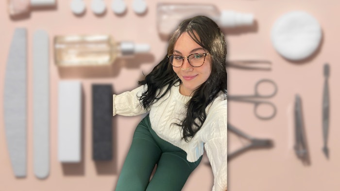 Avery Martin is a 23-year-old nail tech at Aves Nail World in Sacramento, CA.