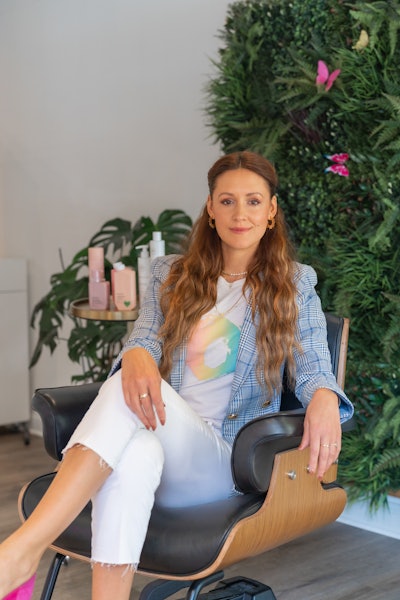 Maria Elizabeth is the owner of Salon deZEN.