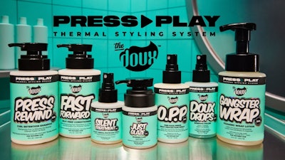 The range serves as an alternative to more conventional silk press straightening procedures and features the brand's Doux-plex bond-stabilizing technology, featuring 'a proprietary blend of ingredients.'