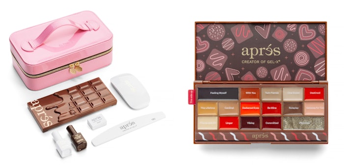 Aprés Nail launched a limited-edition Valentine’s Day Kit and Valentine's Day Palette in Chocolate and Strawberry - the perfect way to express your love for nails.