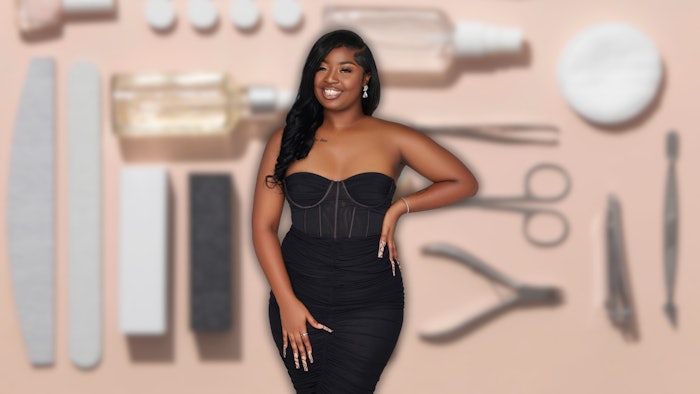 Get to know Ti-Easha Alexander (@nastynailzbeautybar). She is a 25-year-old nail tech at Nasty Nailz Beauty Bar in Houston, Texas.