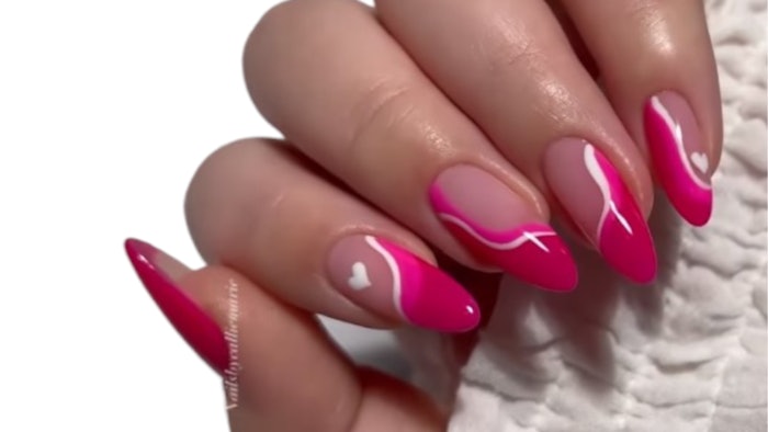Callie Hager created this heart and swirls set that will be a hit with your clients as Valentine’s Day quickly approaches.