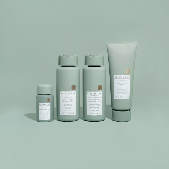 Kristin Ess Hair is expanding its line of salon quality hair care and styling products with its Softening Collection specifically focused on softening and smoothing.