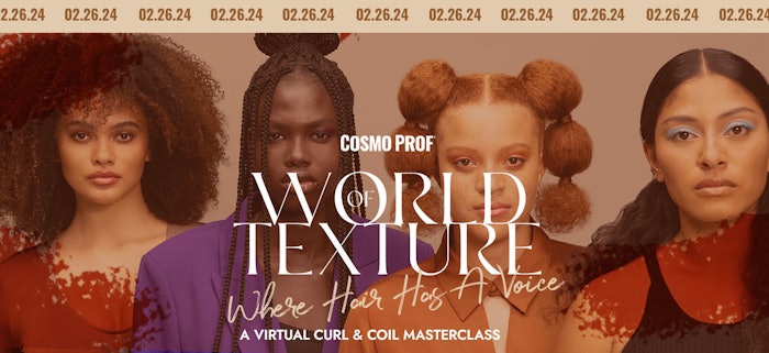 Taking place virtually on Monday, February 26th, this event serves as a hub for students, professionals and educators to come together and deepen their understanding of texture and curl patterns within the beauty industry.