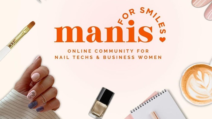 Launched by Miish Quiroz, Manis for Smiles allows nail techs to find resources and online courses not only related to nails but also to grow their businesses.