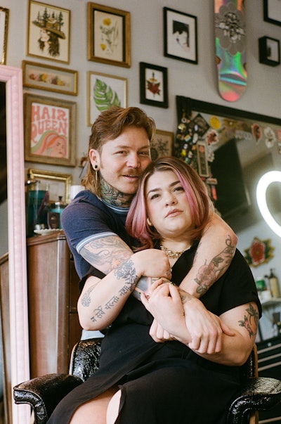 Jimmy Hillman and Carrie Blasco