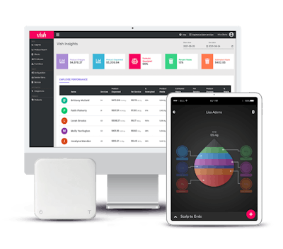 Each year, Vish uses data captured from more than four million services mixed on its color management technology to identify the greatest Waste Warriors. Split into individual stylists and salons, the data shows that many are not only slashing the amount of left-over color, but, helped by Vish’s Efficient Stylist Guide, are also bringing down the initial amount mixed, leading to lower wholesale costs.